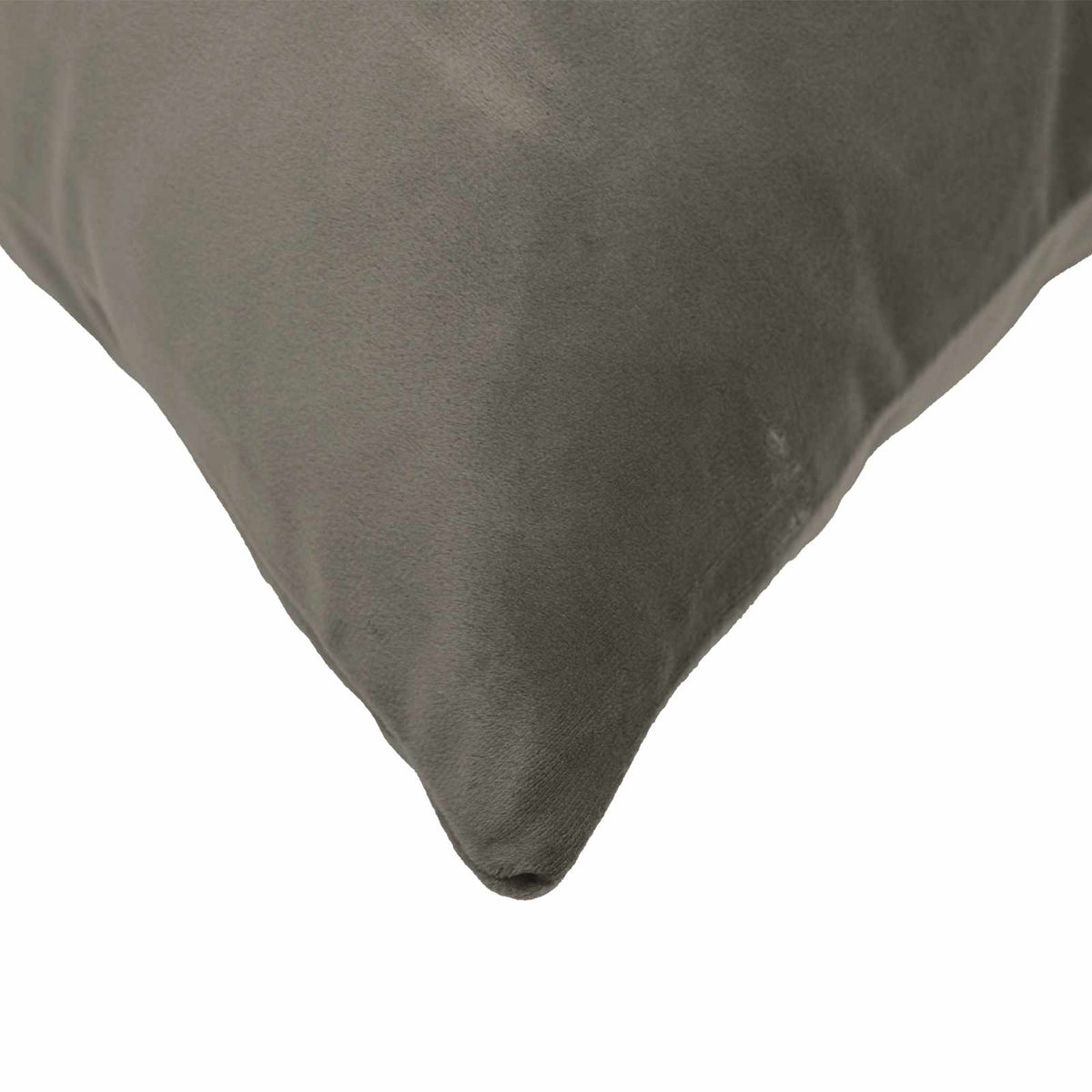 Cushion Cover 6 pcs HEERLEN Light Grey 50 x 50 cm Velvet