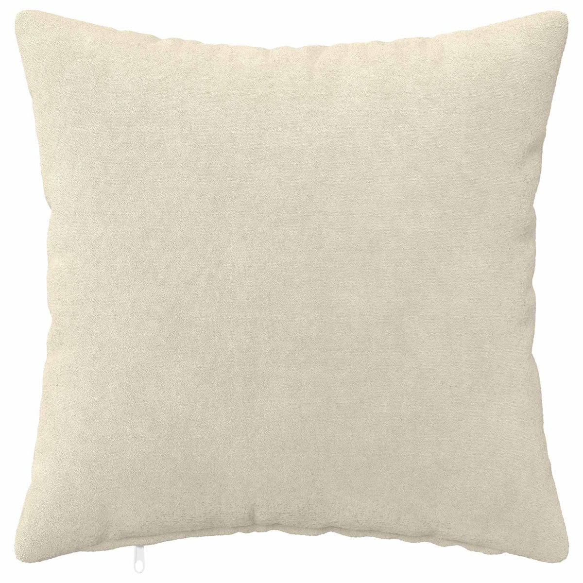 Cushion Cover 6 pcs HEERLEN Cream 50 x 50 cm Microfiber Fleece