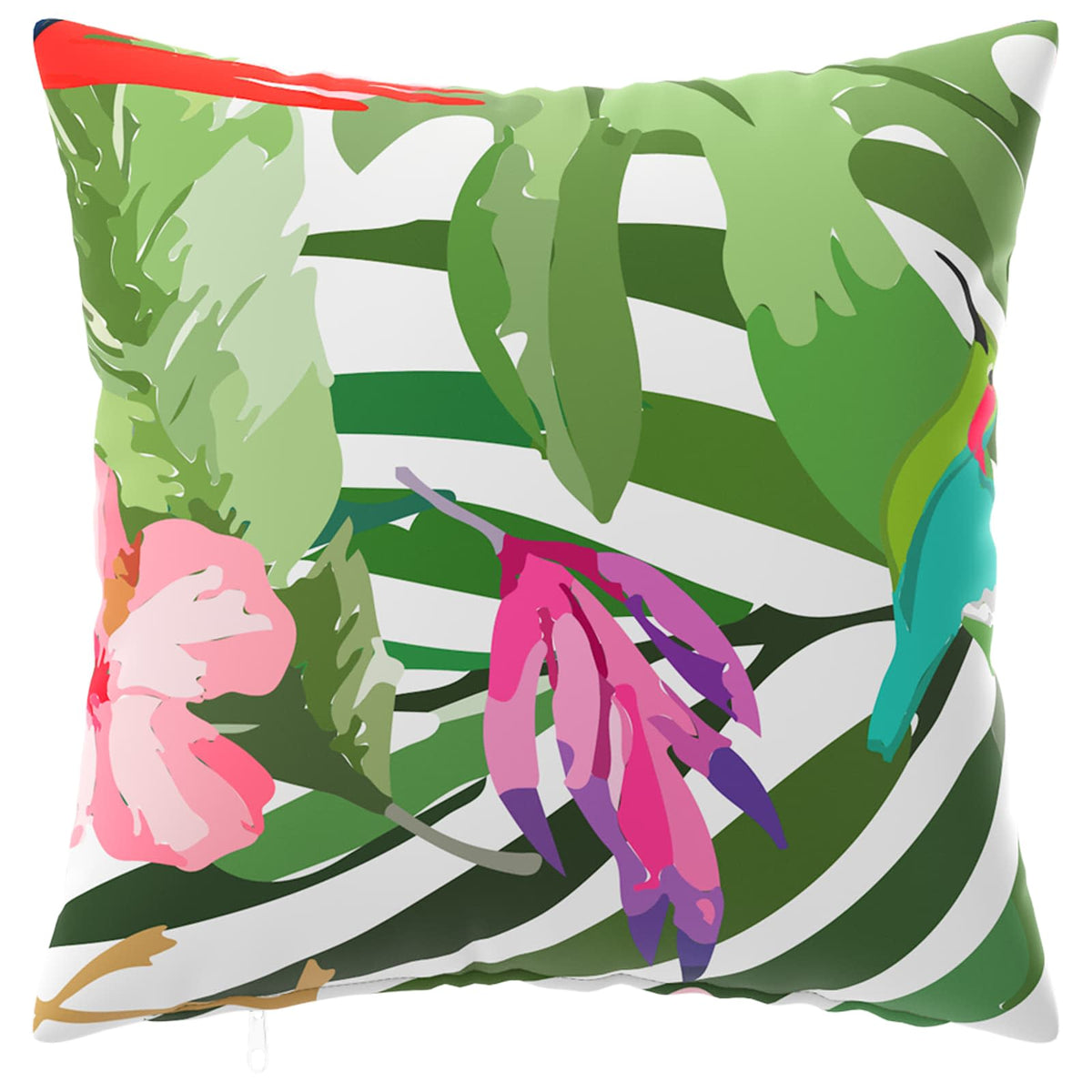 Cushion Cover 12 pcs HEERLEN Multicolour 50 x 50 cm Polyester