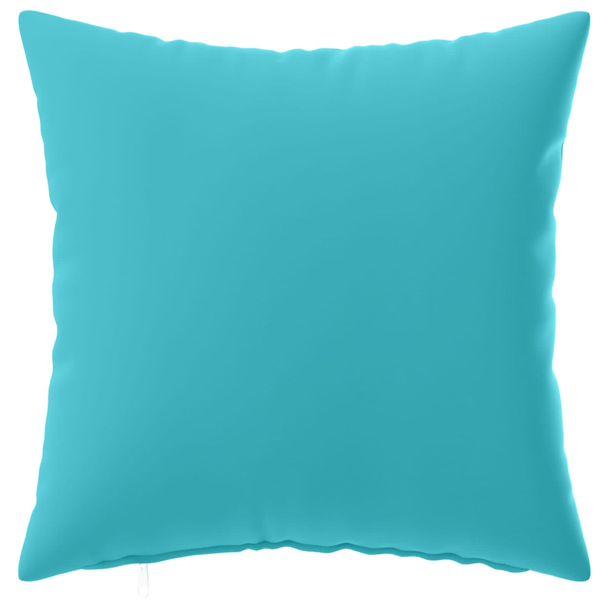 Cushion Cover 12 pcs HEERLEN Turquoise 50 x 50 cm Polyester