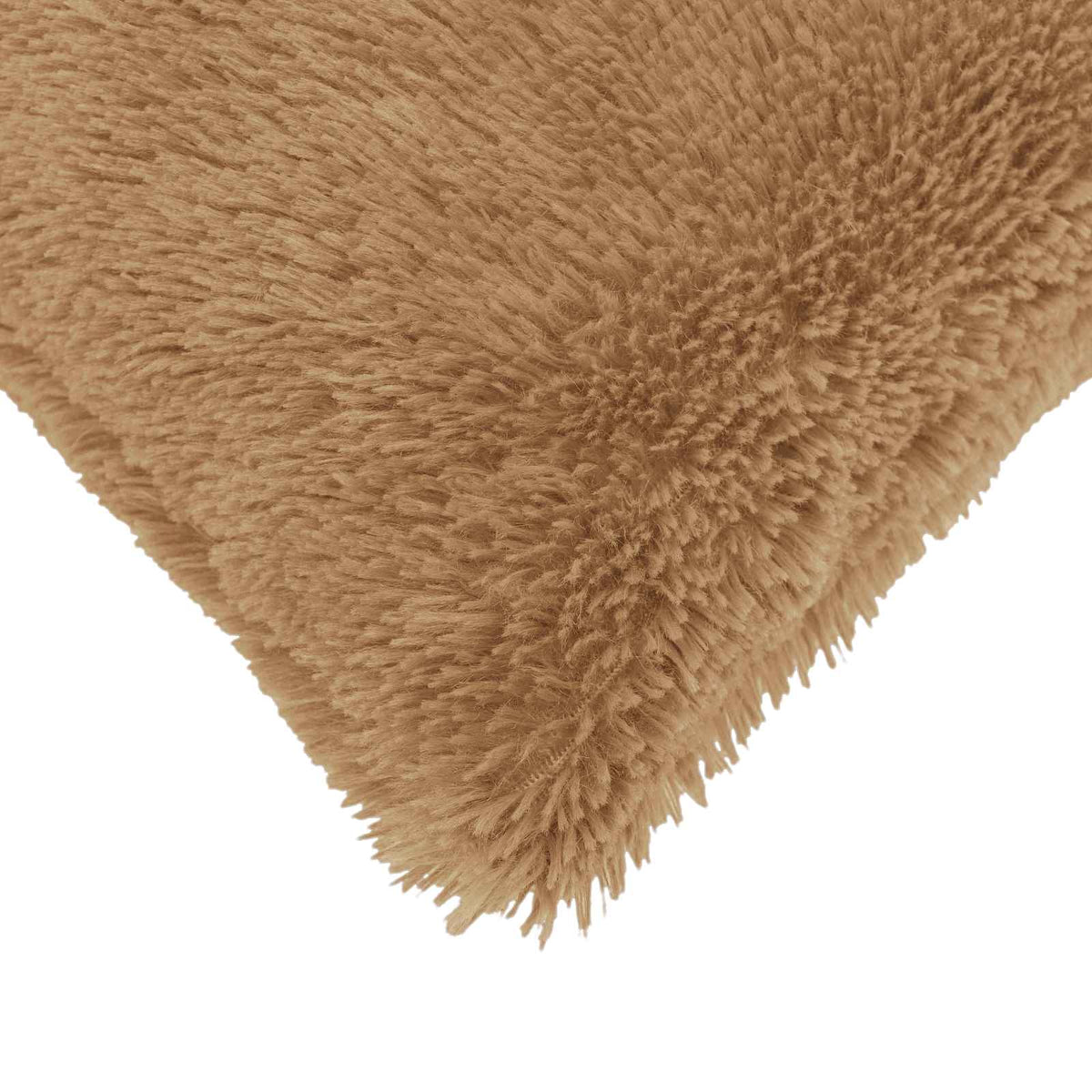 Cushion Cover 12 pcs HEERLEN Taupe 50 x 50 cm PV Fleece