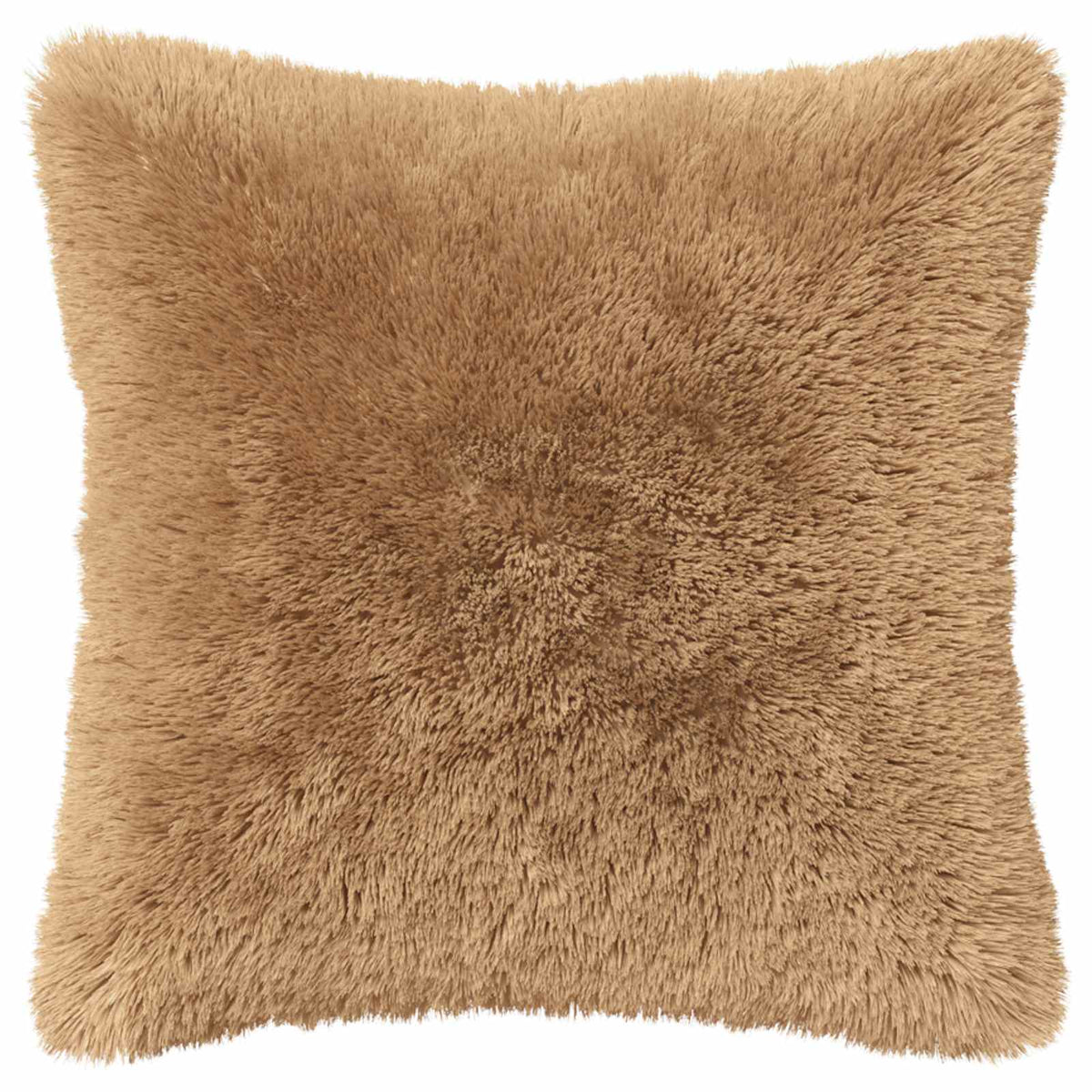 Cushion Cover 12 pcs HEERLEN Taupe 50 x 50 cm PV Fleece