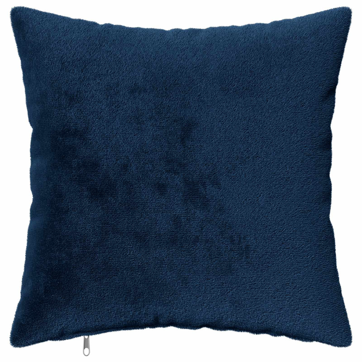 Cushion Cover 12 pcs HEERLEN Navy Blue 50 x 50 cm Flannel