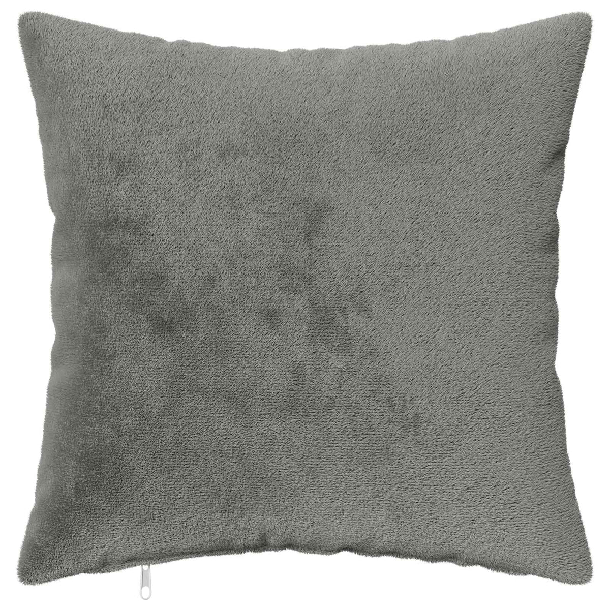 Cushion Cover 6 pcs HEERLEN Dark Grey 50 x 50 cm Flannel