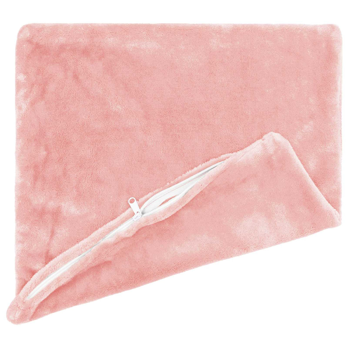 Cushion Cover 12 pcs HEERLEN Pink 50 x 50 cm Flannel