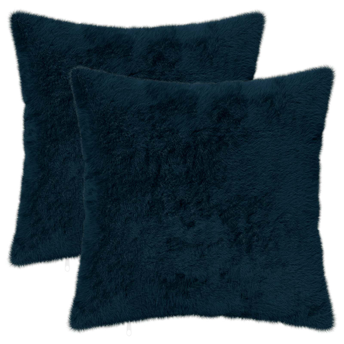 Cushion Cover 2 pcs HEERLEN Navy Blue 50 x 50 cm