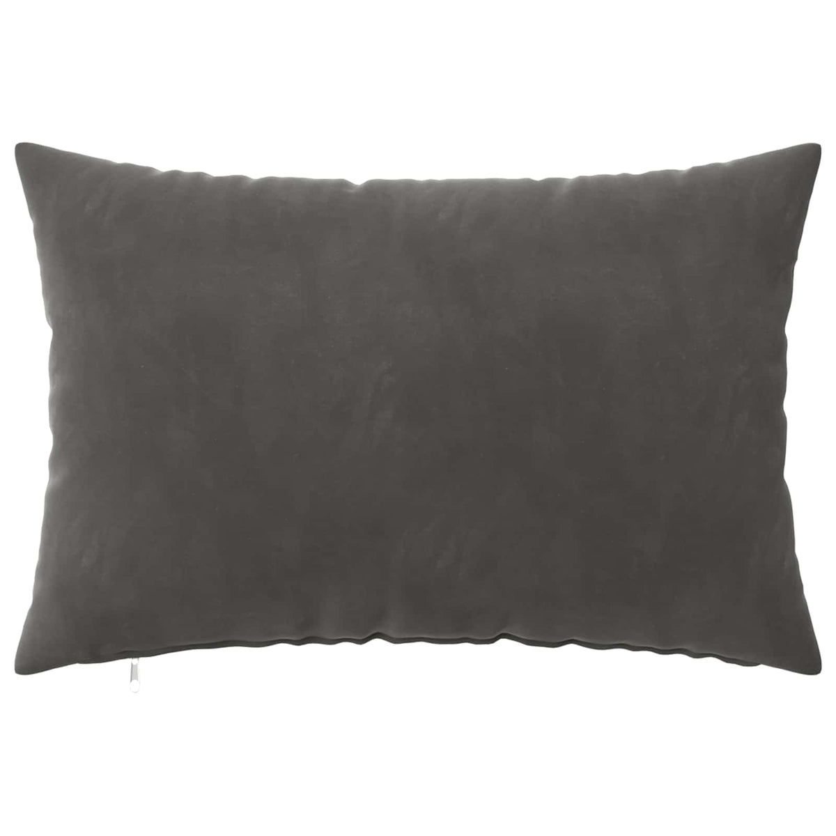 Cushion Cover 6 pcs HEERLEN Dark Grey 50 x 70 cm Velvet