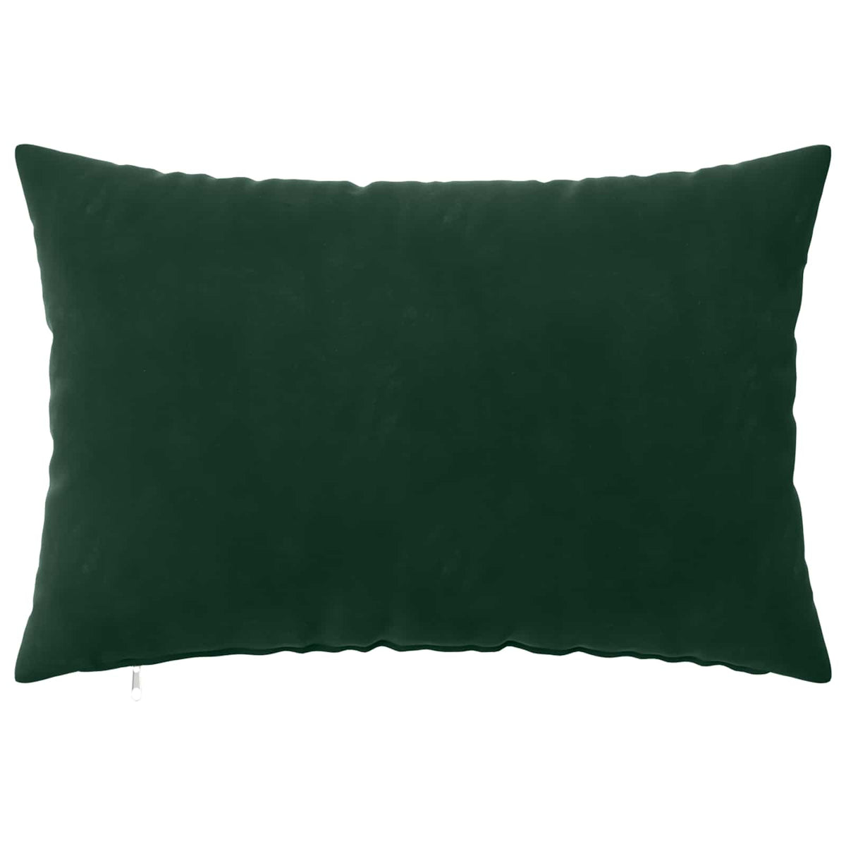 Cushion Cover 6 pcs HEERLEN Dark Green 50 x 70 cm Velvet