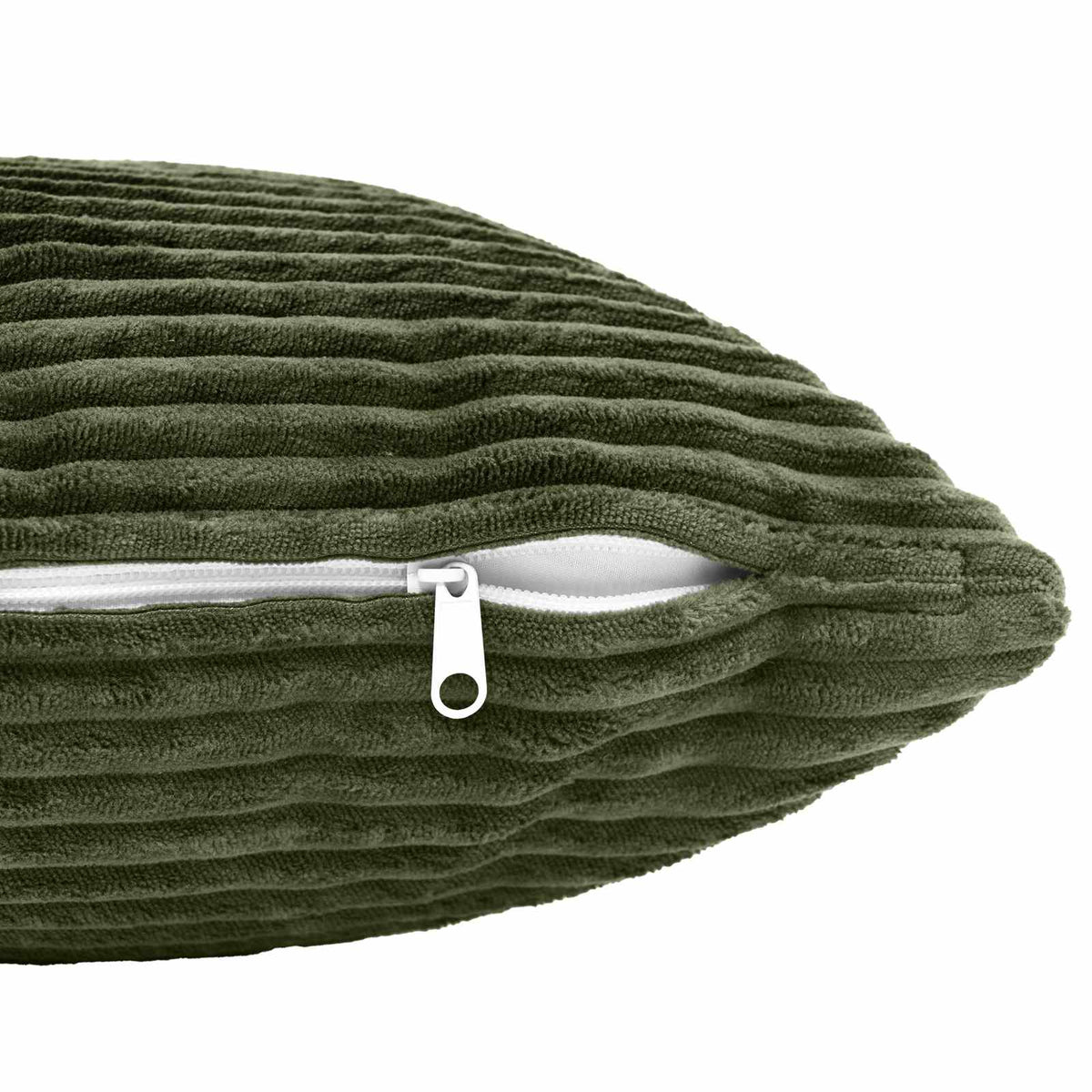 Cushion Cover 6 pcs HEERLEN Green 50 x 70 cm Corduroy