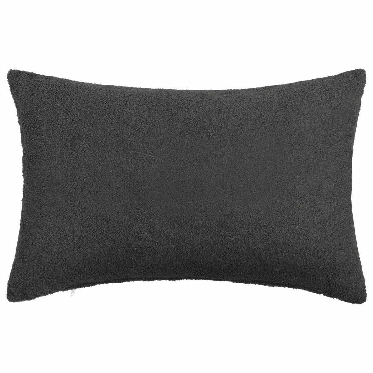 Cushion Cover 6 pcs HEERLEN Dark Grey 50 x 70 cm Bouclé
