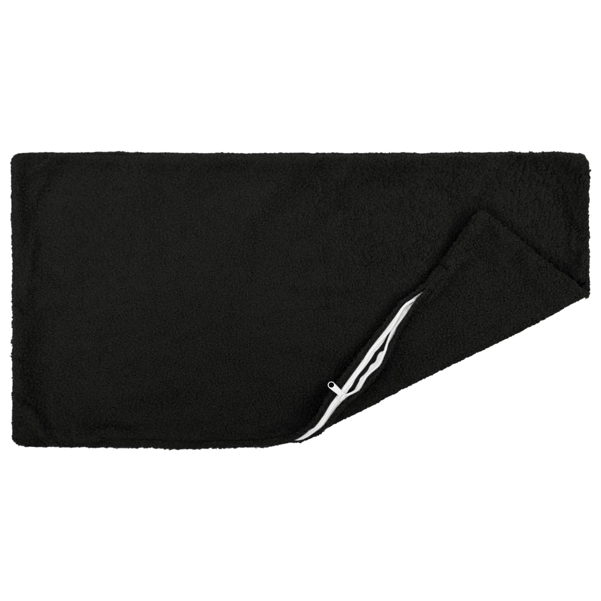 Cushion Cover 6 pcs HEERLEN Black 50 x 70 cm Bouclé