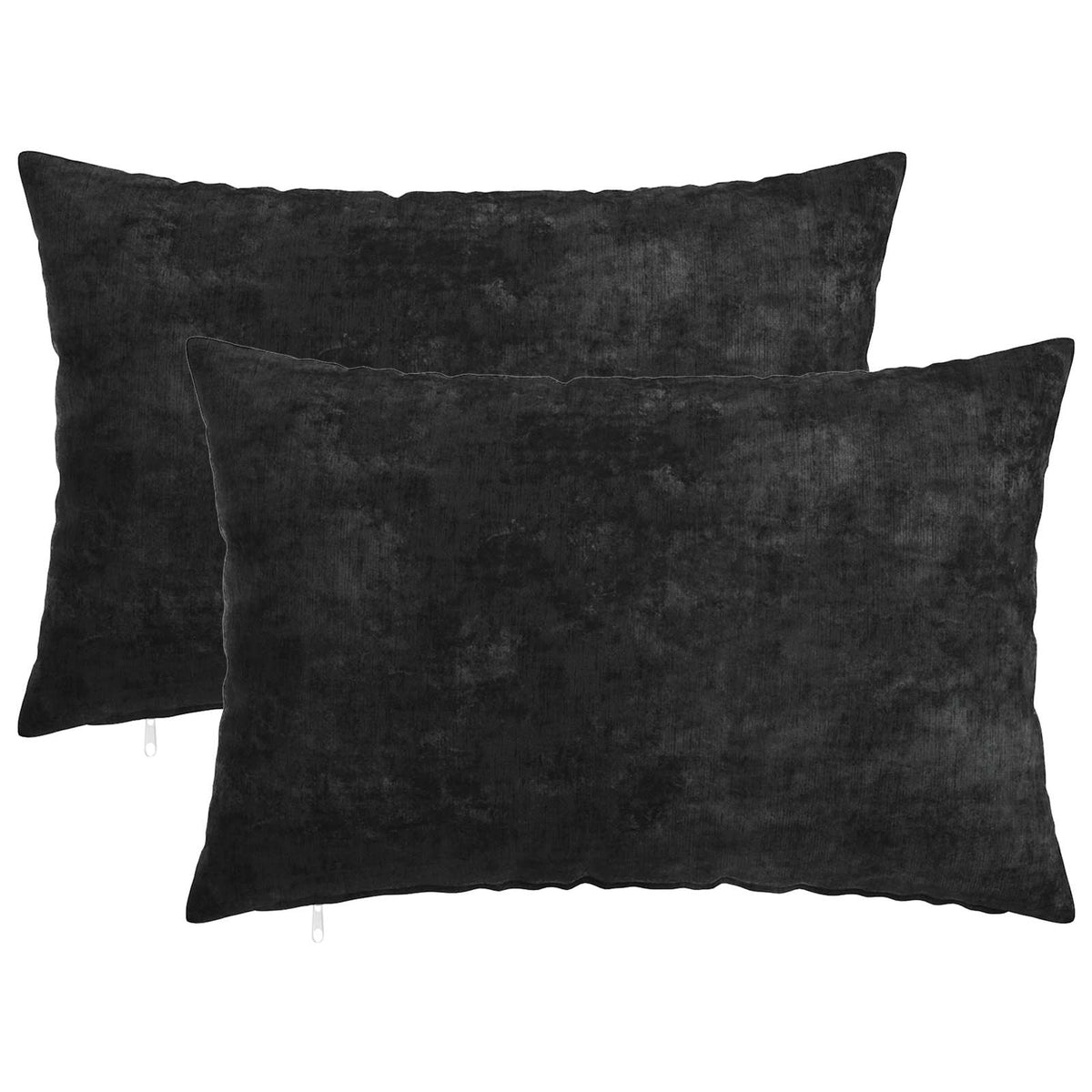 Cushion Cover 2 pcs HEERLEN Anthracite 50 x 70 cm