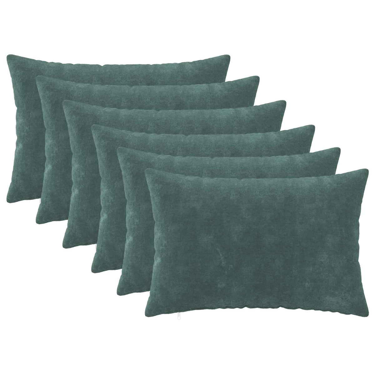 Cushion Cover 6 pcs HEERLEN Sea Blue 50 x 70 cm