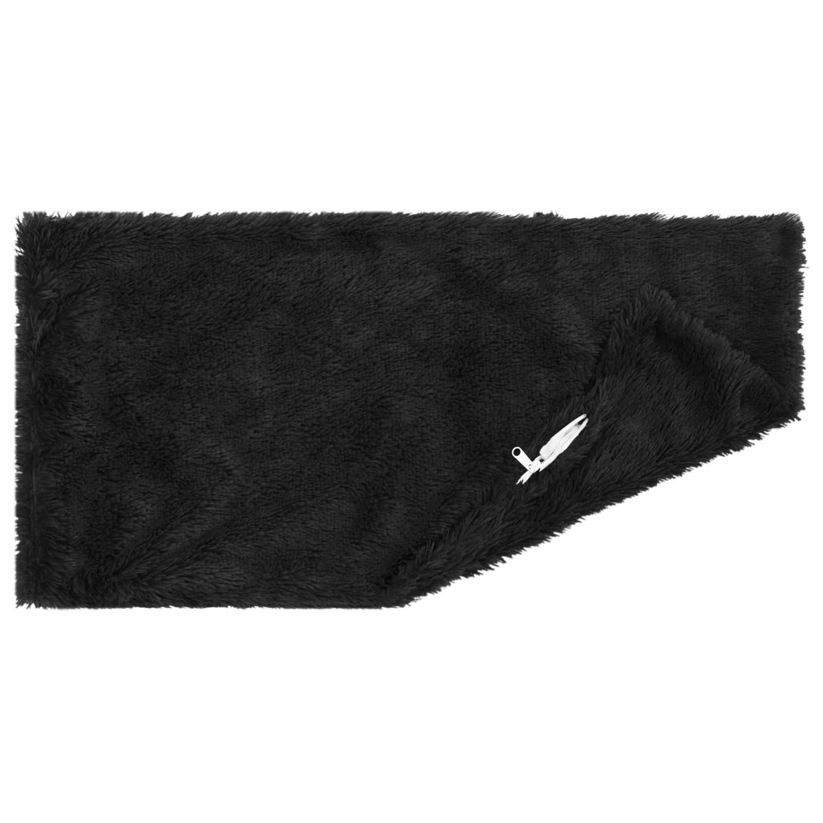 Cushion Cover 6 pcs HEERLEN Black 50 x 70 cm PV Fleece