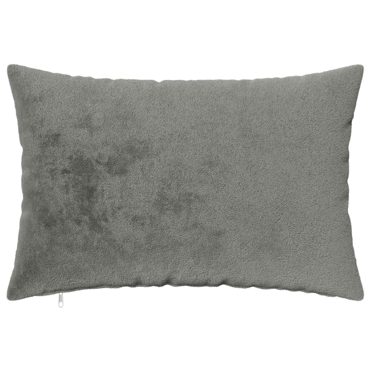 Cushion Cover 2 pcs HEERLEN Dark Grey 50 x 70 cm Flannel