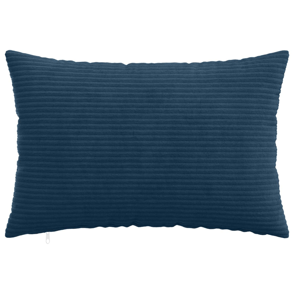 Cushion Cover 2 pcs HEERLEN Navy Blue 50 x 75 cm Corduroy