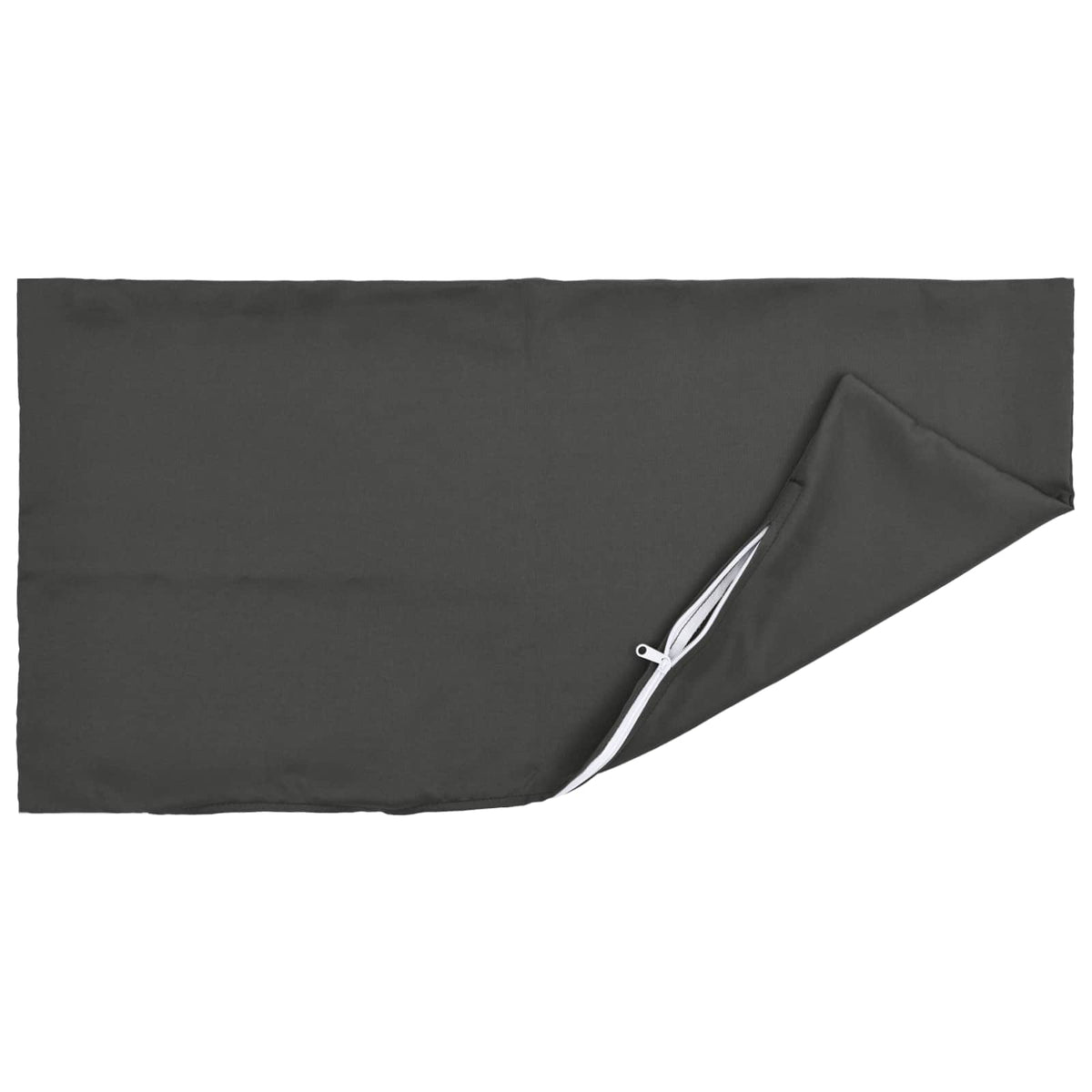 Cushion Cover 2 pcs HEERLEN Anthracite 50 x 75 cm Polyester