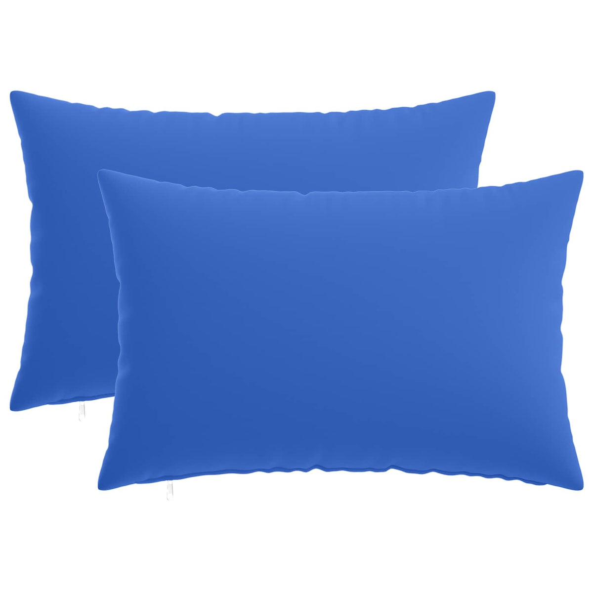 Cushion Cover 2 pcs HEERLEN Royal Blue 50 x 75 cm Polyester