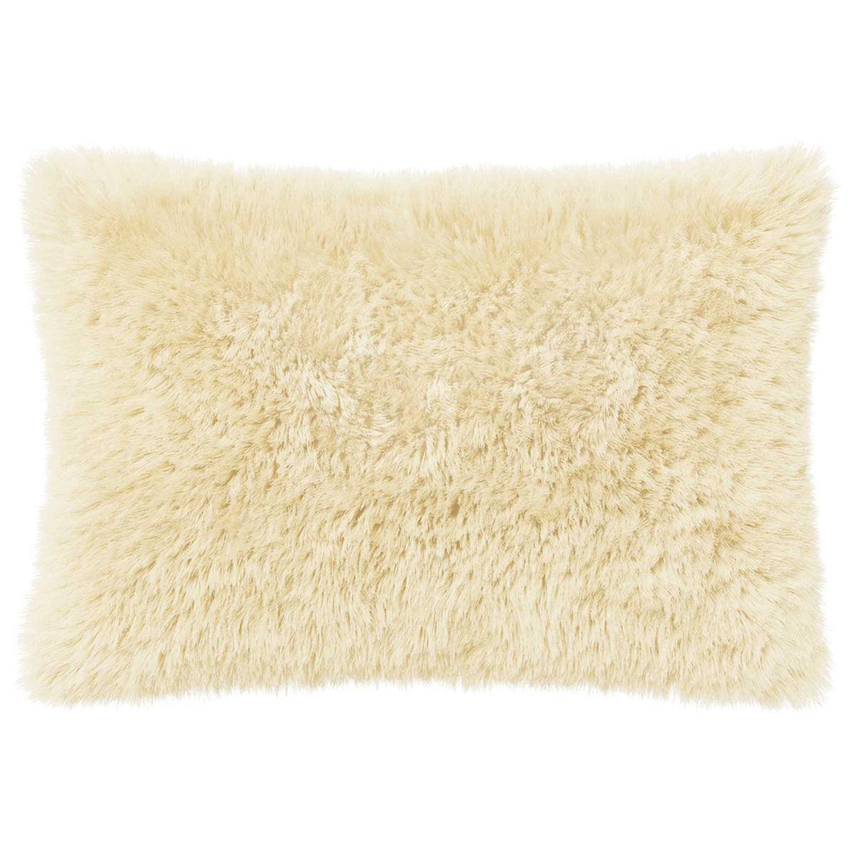 Cushion Cover 2 pcs HEERLEN Cream 50 x 75 cm PV Fleece