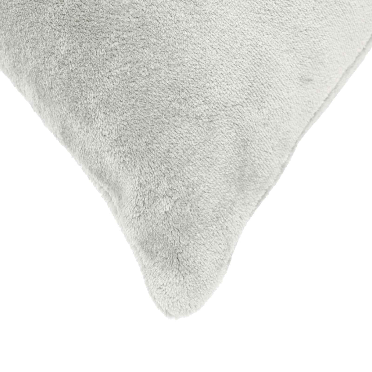 Cushion Cover 2 pcs HEERLEN Light Grey 50 x 75 cm Flannel