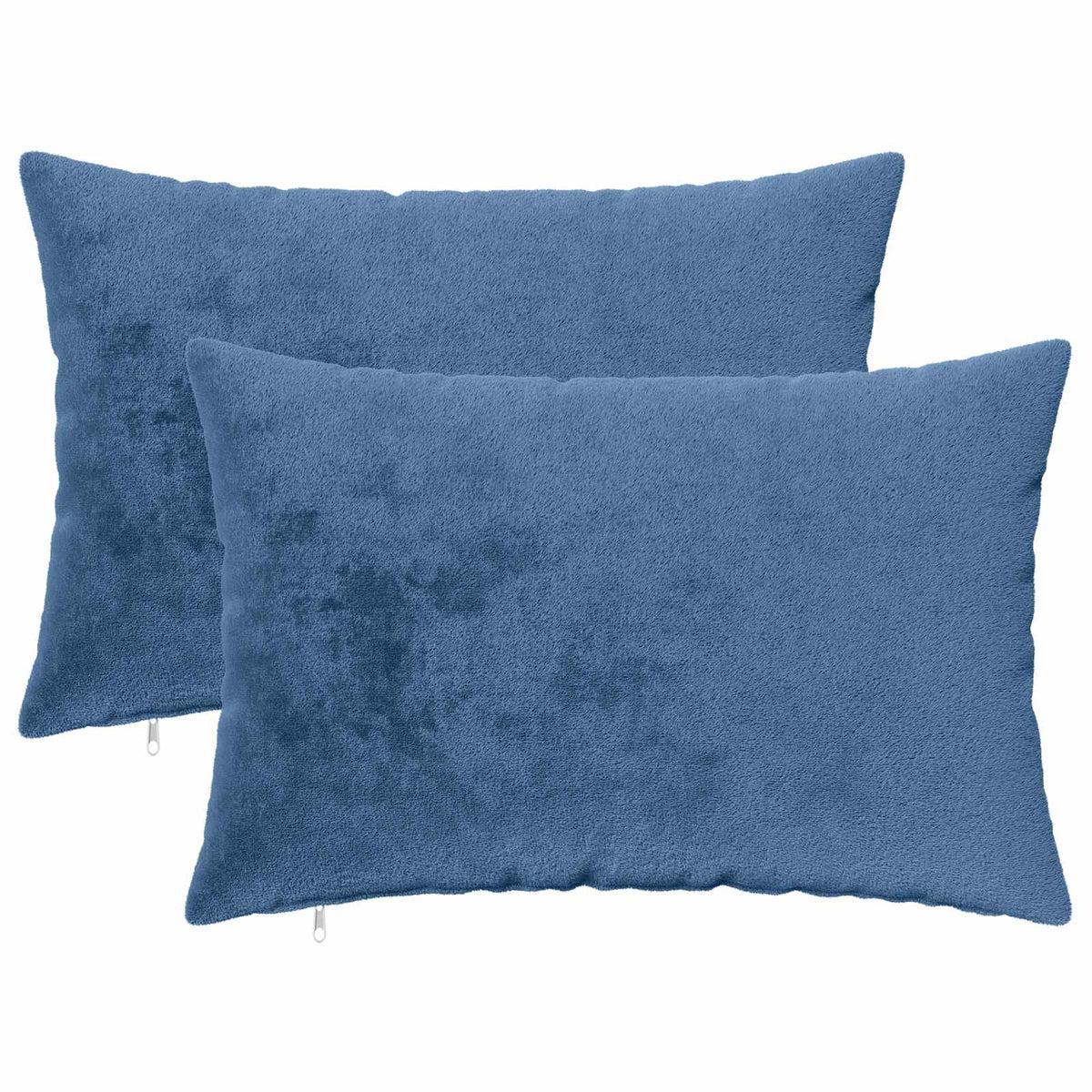 Cushion Cover 2 pcs HEERLEN Light Blue 50 x 75 cm Flannel