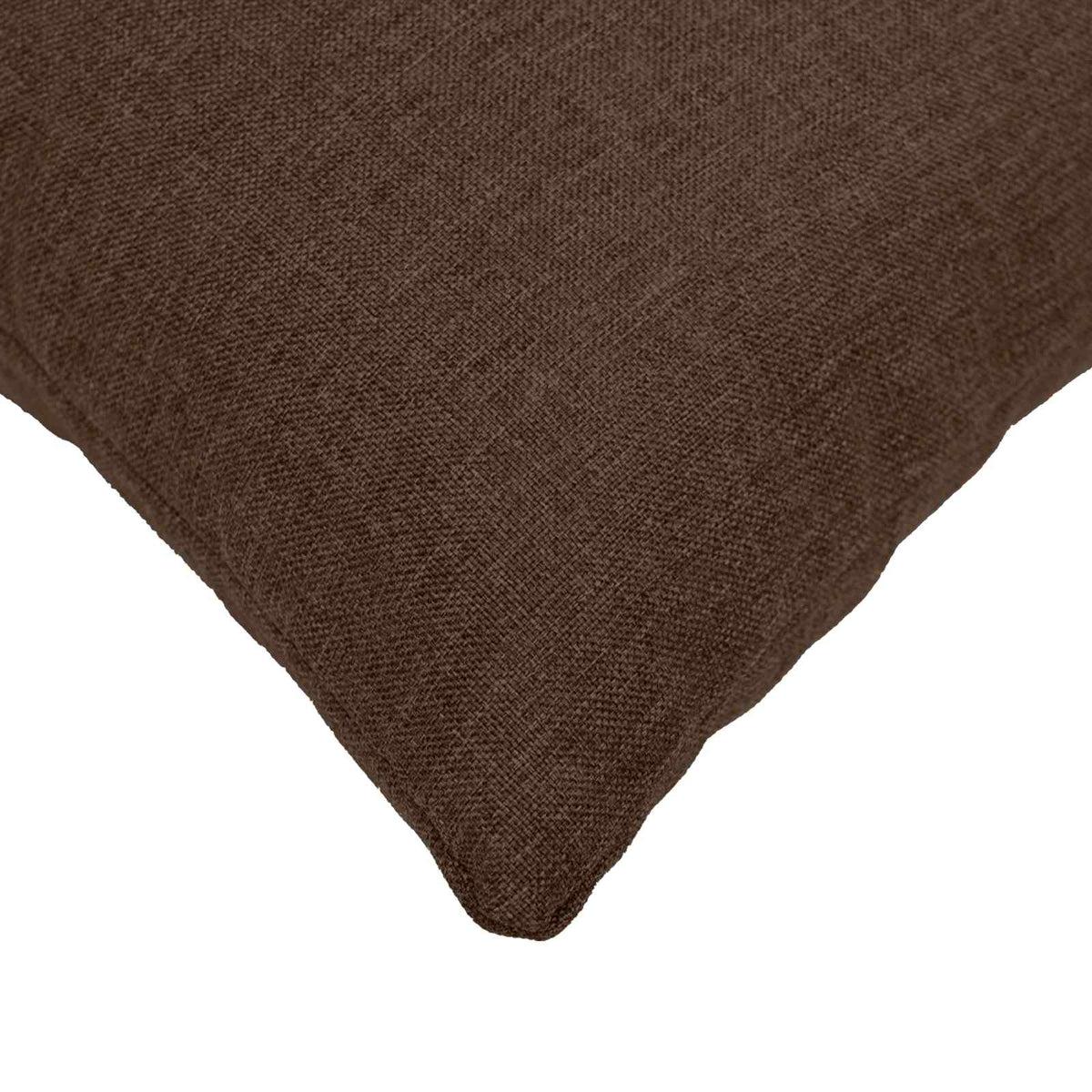 Cushion Cover 2 pcs HEERLEN Brown 50 x 80 cm Fabric