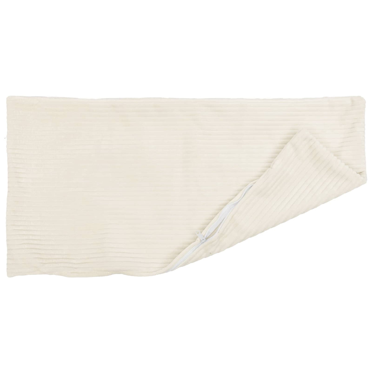 Cushion Cover 6 pcs HEERLEN Cream 50 x 80 cm Corduroy