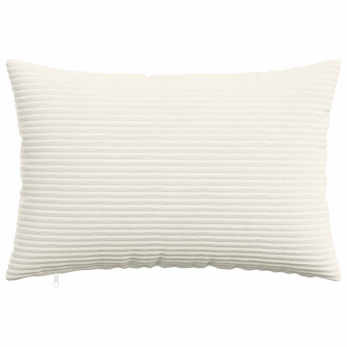 Cushion Cover 6 pcs HEERLEN Cream 50 x 80 cm Corduroy