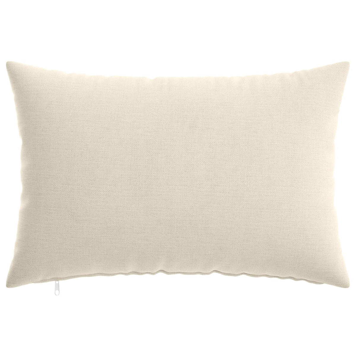 Cushion Cover 2 pcs HEERLEN Cream 50 x 80 cm Chenille Fabric