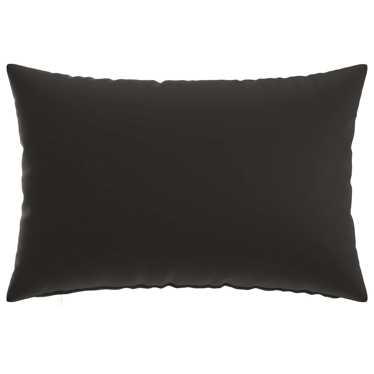 Cushion Cover 2 pcs HEERLEN Black 50 x 80 cm Polyester