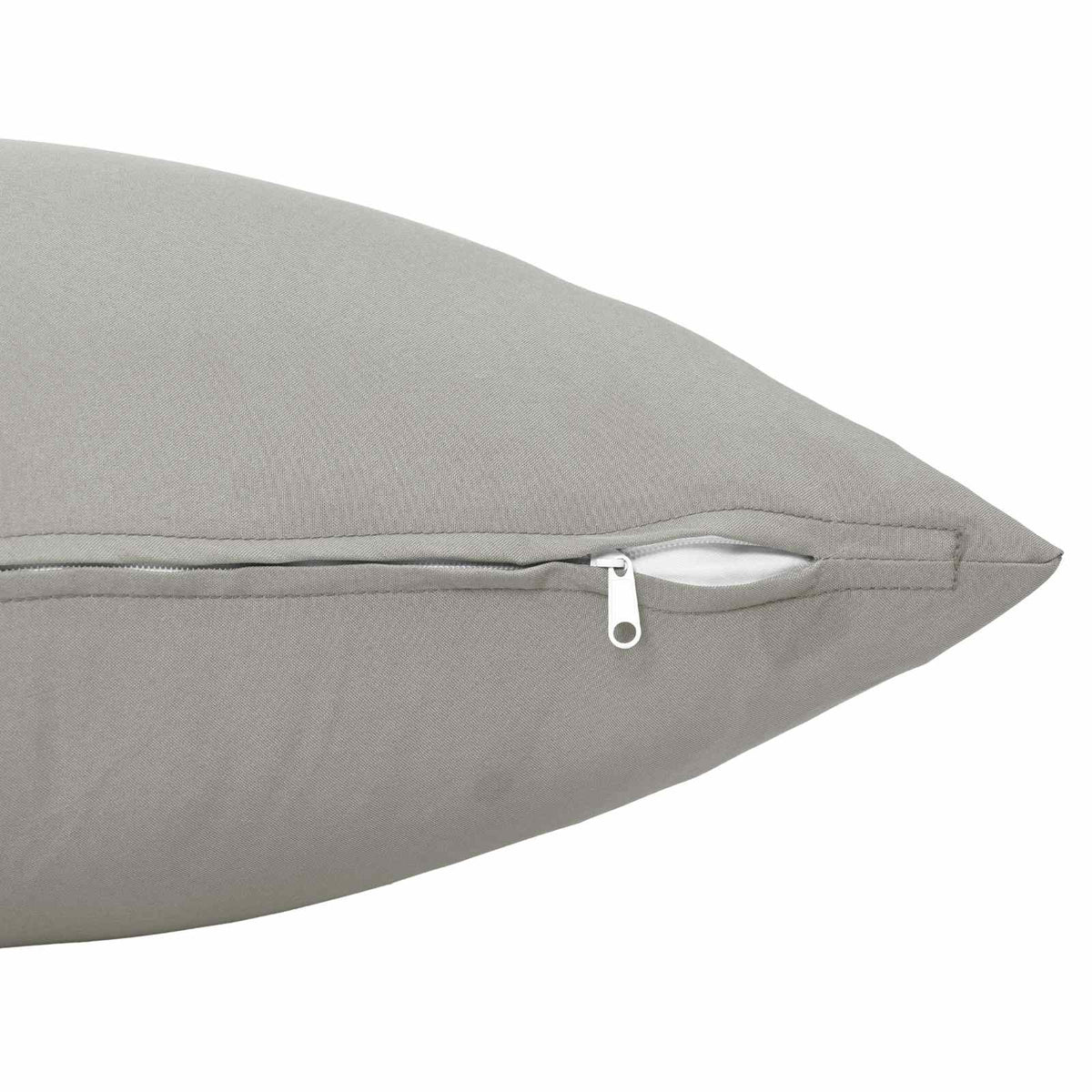 Cushion Cover 6 pcs HEERLEN Grey 50 x 80 cm Polyester