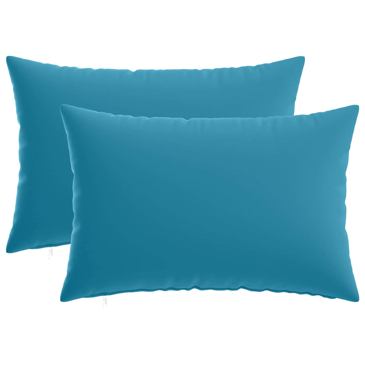 Cushion Cover 2 pcs HEERLEN Light Blue 50 x 80 cm Polyester