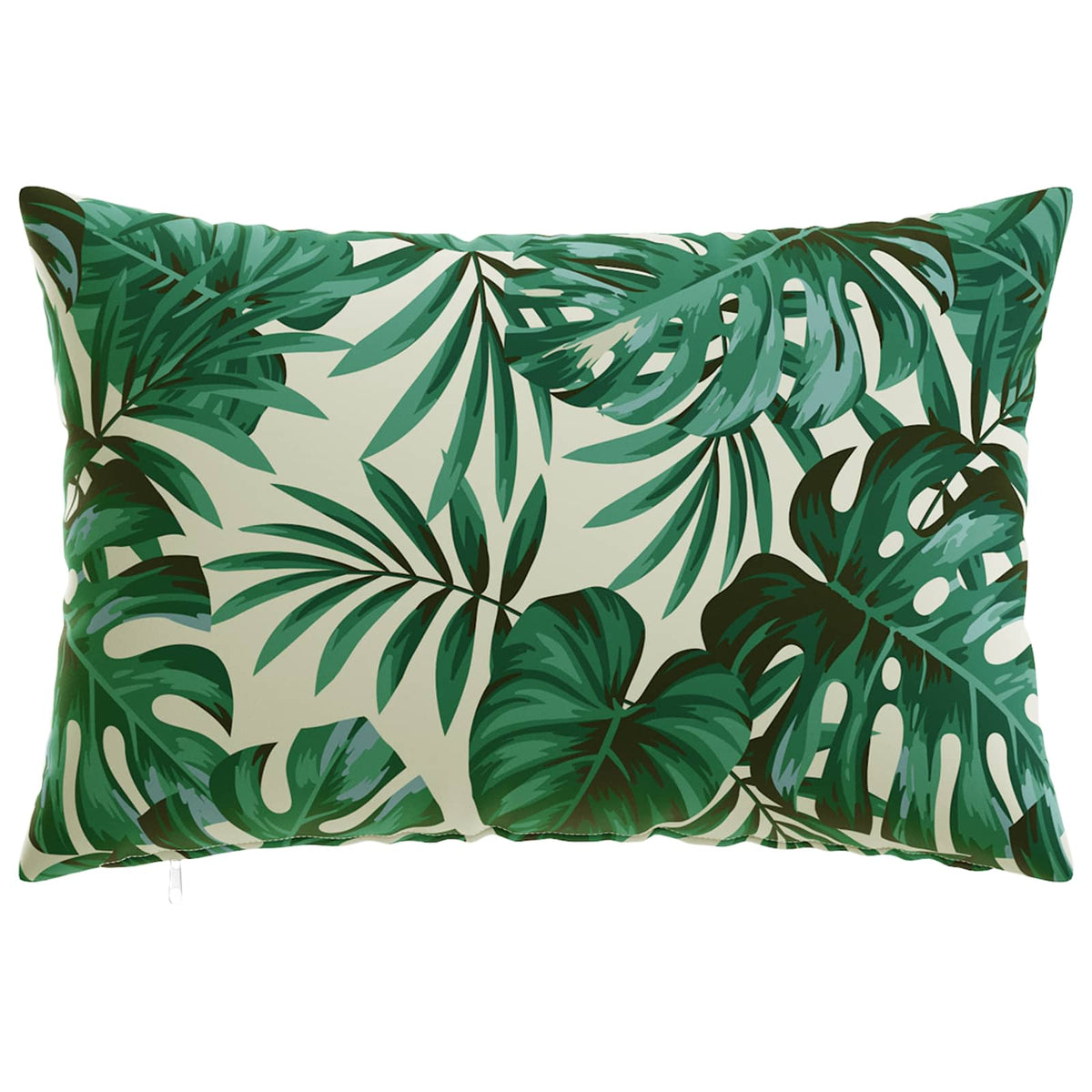 Cushion Cover 2 pcs HEERLEN Leaf Pattern 50 x 80 cm Polyester
