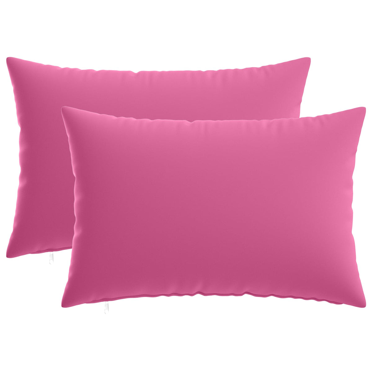 Cushion Cover 2 pcs HEERLEN Pink 50 x 80 cm Polyester