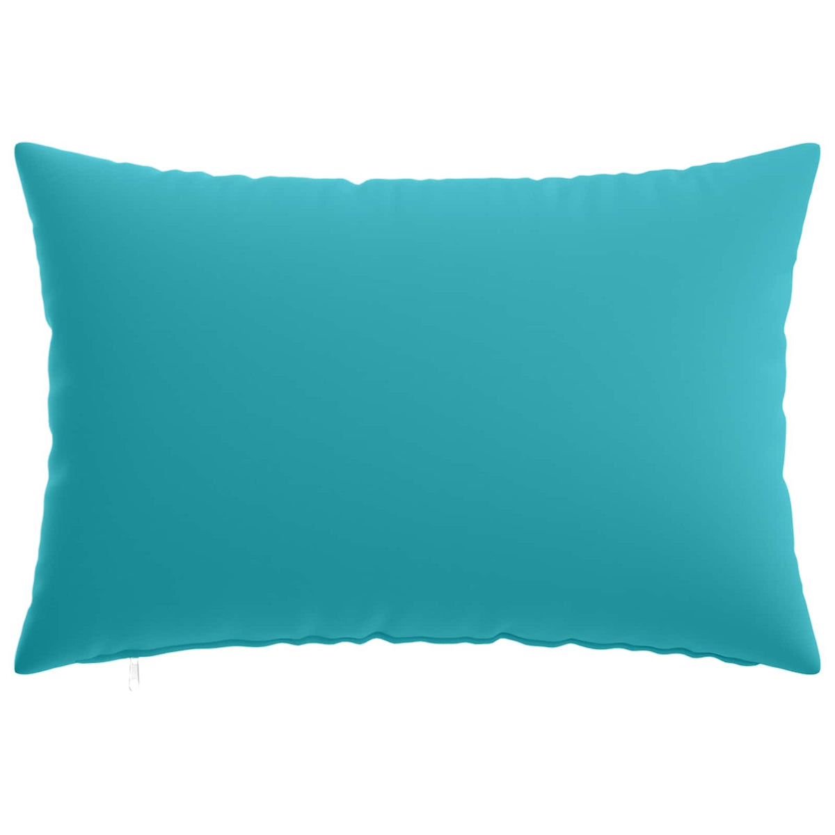 Cushion Cover 2 pcs HEERLEN Turquoise 50 x 80 cm Polyester