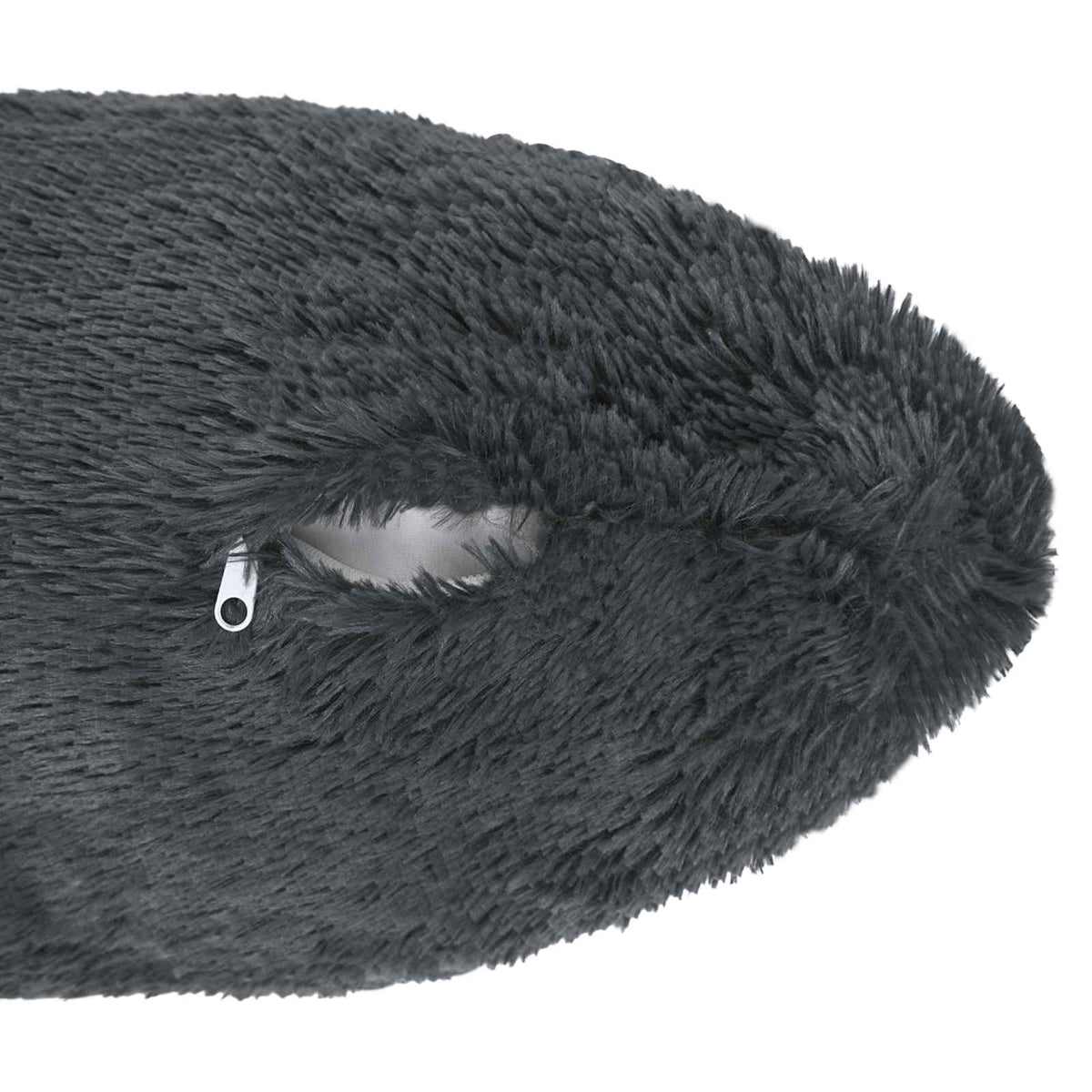 Cushion Cover 6 pcs HEERLEN Anthracite 50 x 80 cm PV Fleece