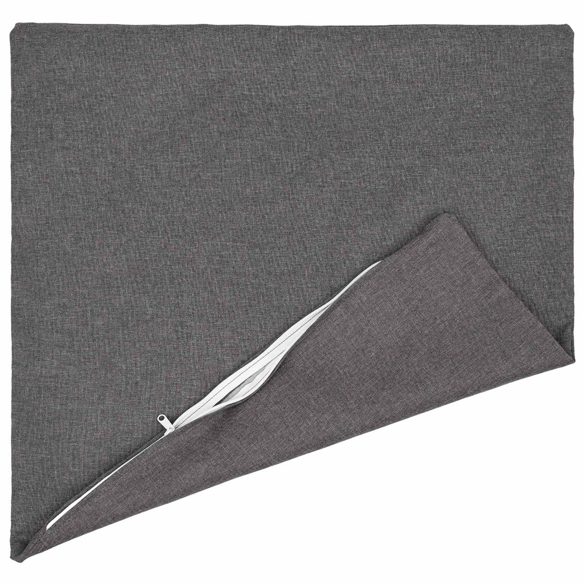 Cushion Cover 6 pcs HEERLEN Light Grey 55 x 55 cm Fabric