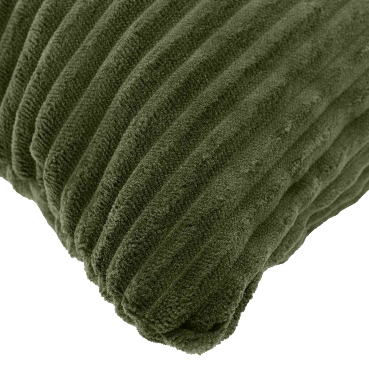 Cushion Cover 6 pcs HEERLEN Green 55 x 55 cm Corduroy