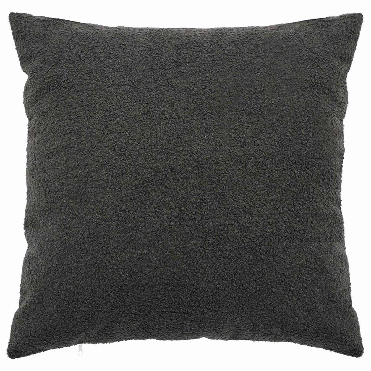 Cushion Cover 6 pcs HEERLEN Dark Grey 55 x 55 cm Bouclé
