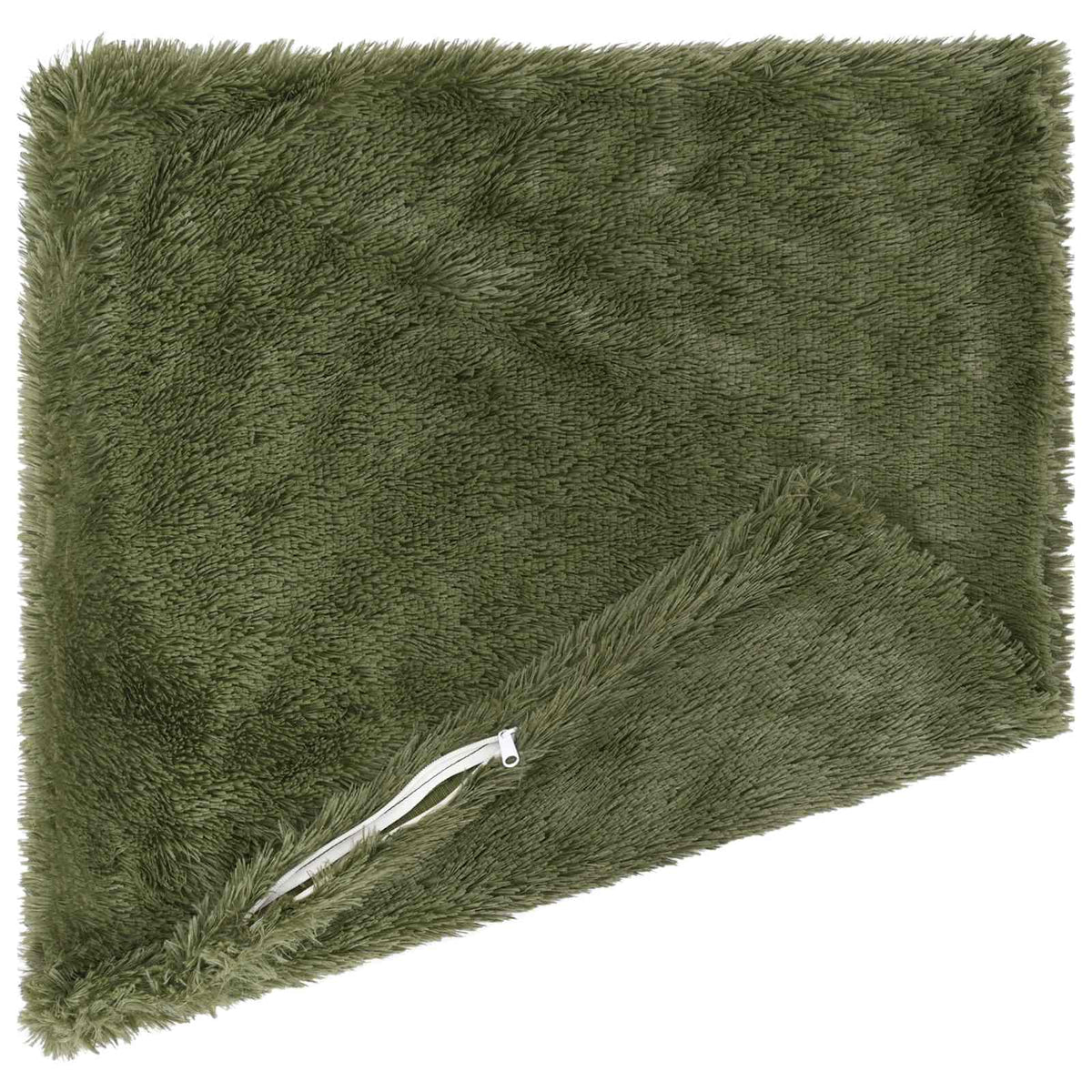 Cushion Cover 6 pcs HEERLEN Green 55 x 55 cm PV Fleece