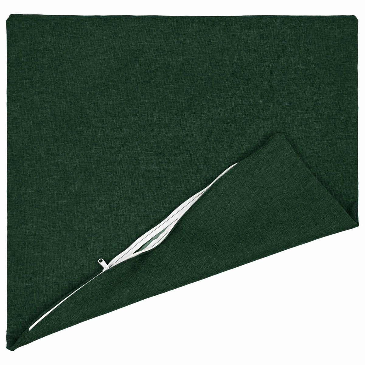 Cushion Cover 2 pcs HEERLEN Dark Green 60 x 60 cm Fabric