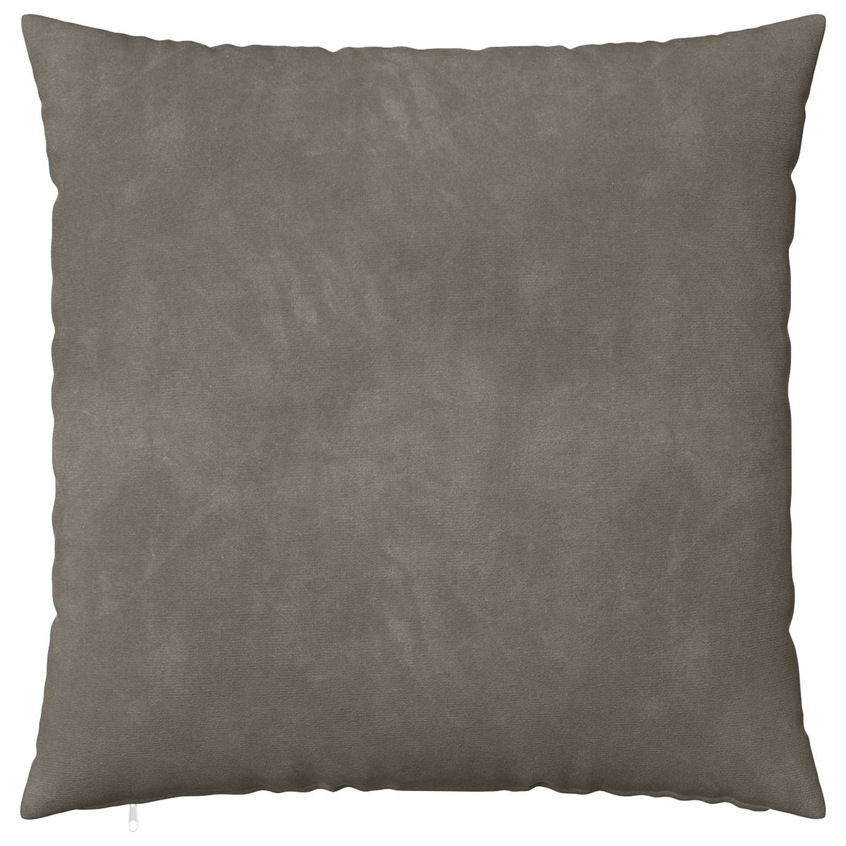 Cushion Cover 6 pcs HEERLEN Light Grey 60 x 60 cm Velvet