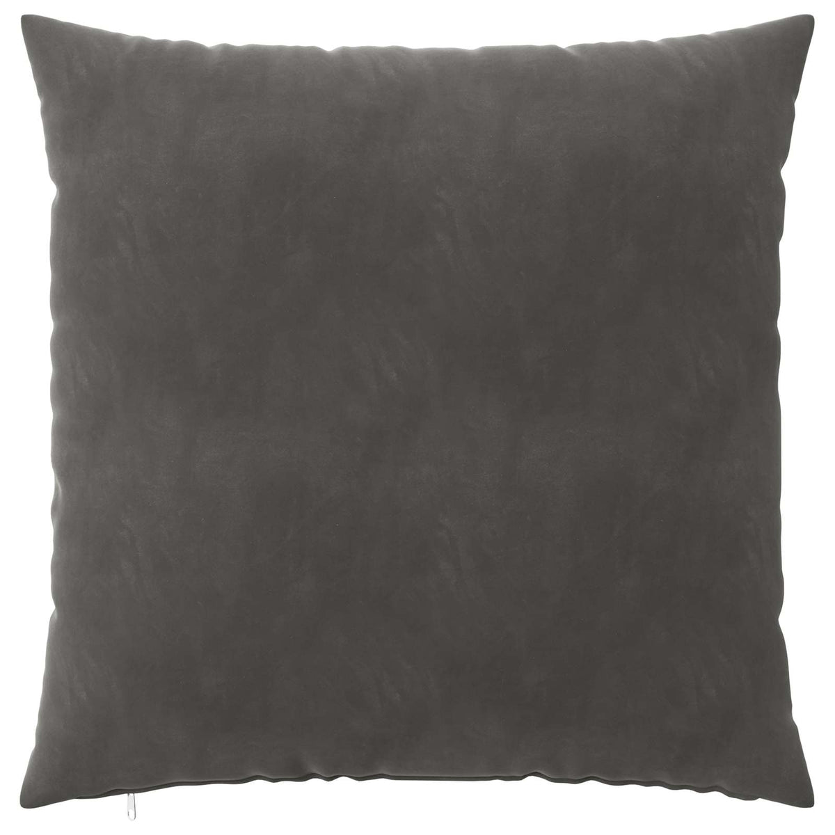 Cushion Cover 6 pcs HEERLEN Dark Grey 60 x 60 cm Velvet