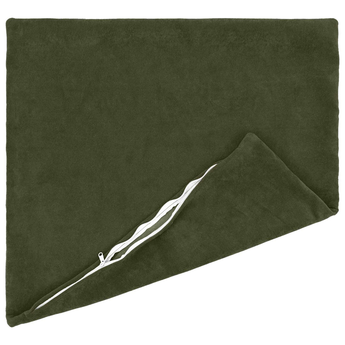 Cushion Cover 6 pcs HEERLEN Green 60 x 60 cm Microfiber Fleece