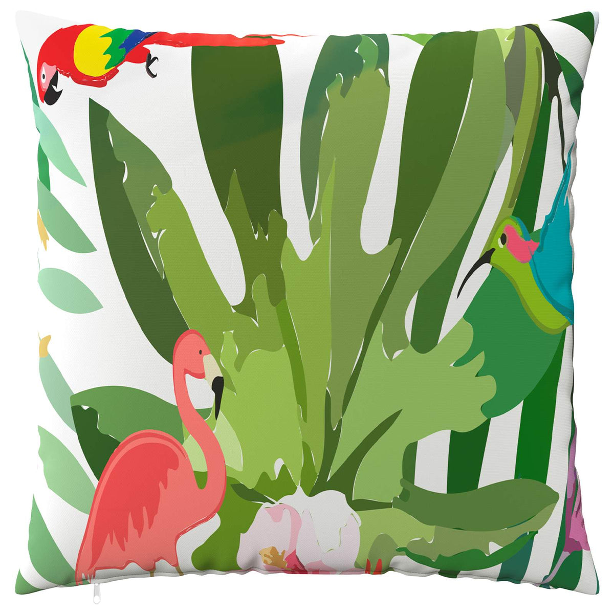 Cushion Cover 6 pcs HEERLEN Multicolour 60 x 60 cm Polyester