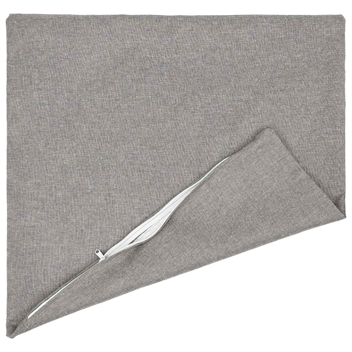 Cushion Cover 6 pcs HEERLEN Cloud Grey 65 x 65 cm Fabric