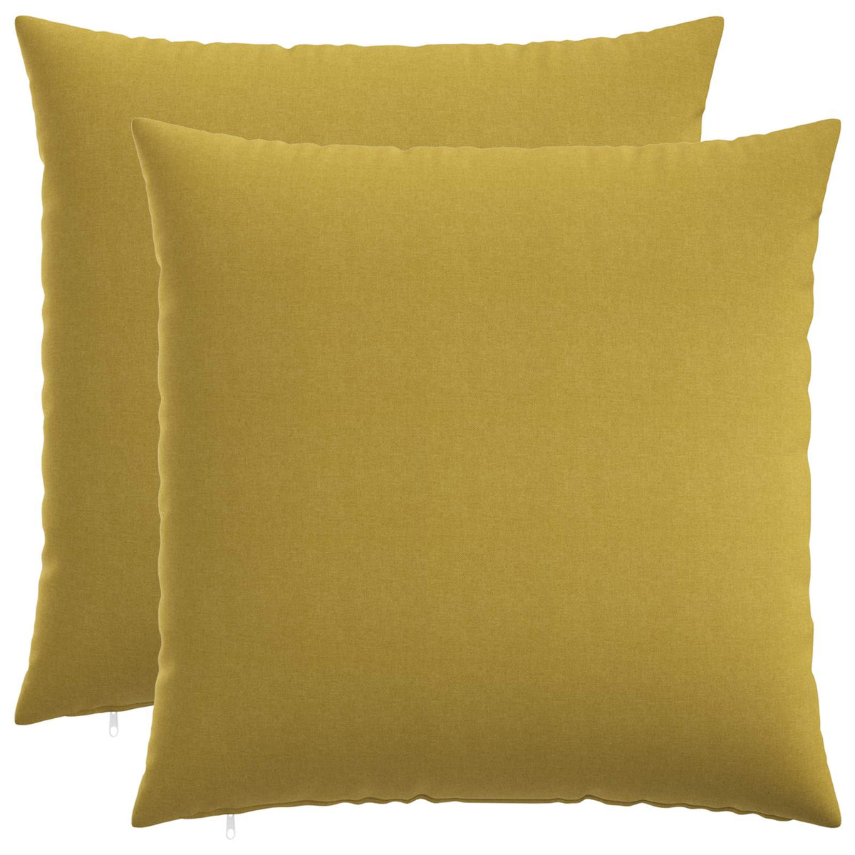 Cushion Cover 2 pcs HEERLEN Light Green 65 x 65 cm Fabric