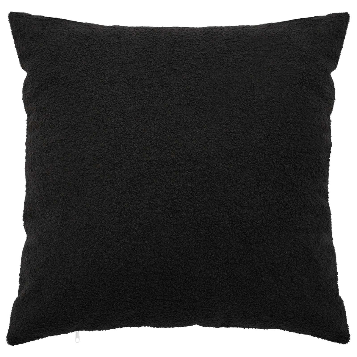 Cushion Cover 6 pcs HEERLEN Black 65 x 65 cm Bouclé