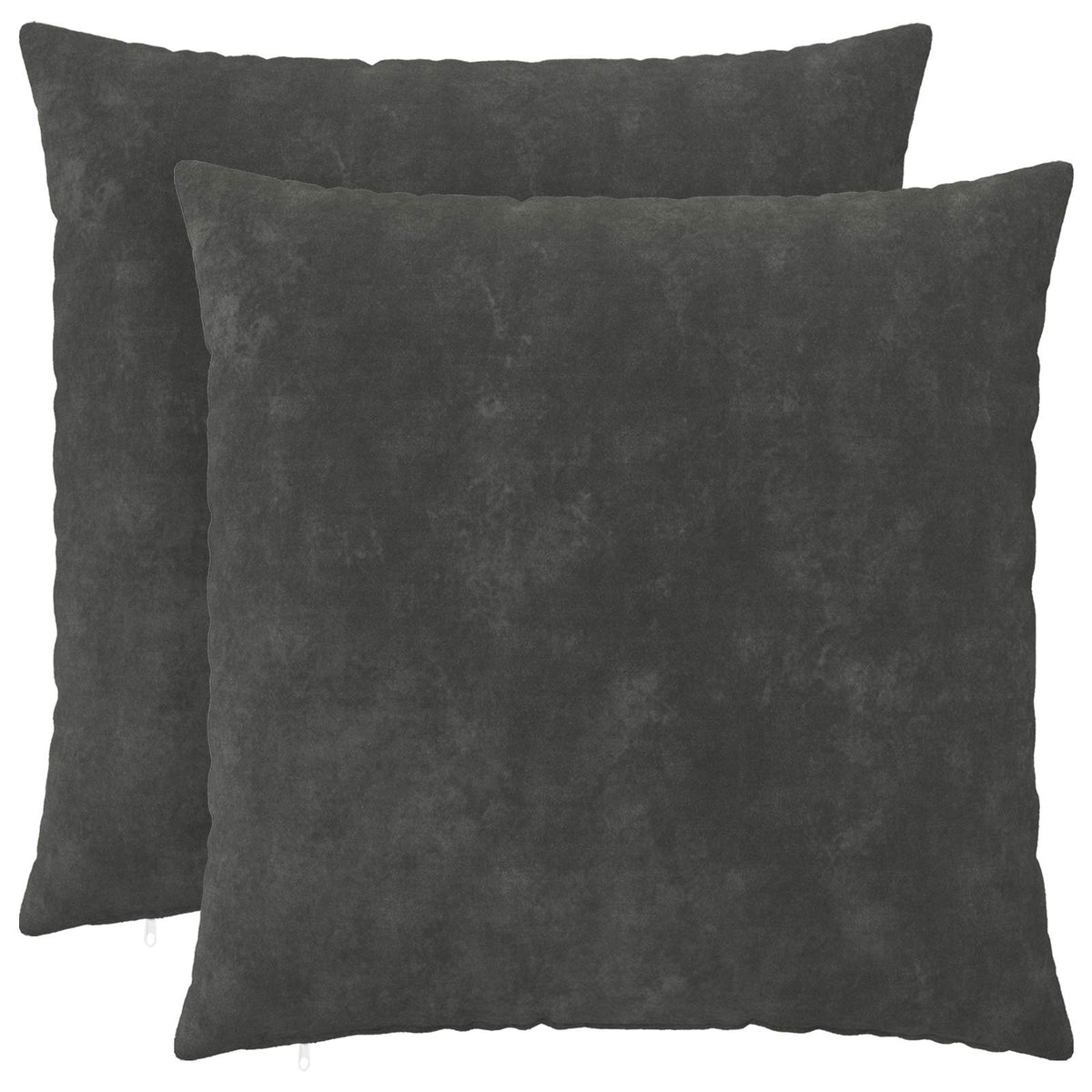 Cushion Cover 2 pcs HEERLEN Anthracite 65 x 65 cm