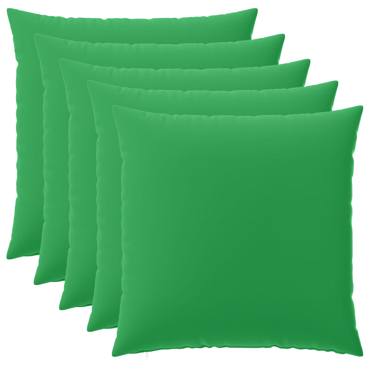 Cushion Cover 6 pcs HEERLEN Green 65 x 65 cm Polyester
